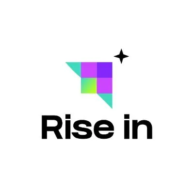 A logo Rise In